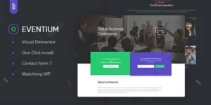 Eventium Responsive Event WordPress Theme 1.2破解版主题