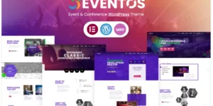 Eventos – An Event and Conference WordPress Theme 1.0破解版主题