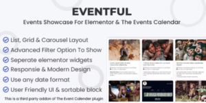Events Showcase For Elementor And The Events Calendar 1.0破解版插件
