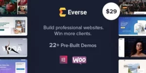 Everse | Multi-purpose Elementor WordPress Theme 1.8.3破解版主题