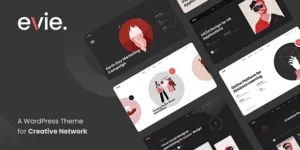 Evie Creative Network Portfolio WordPress Theme 1.1.5.2破解版主题