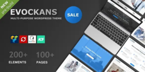 Evockans Responsive Multi-Purpose WordPress Theme 1.1.7破解版主题