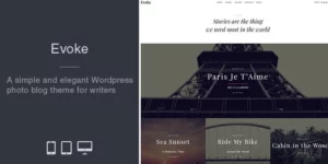 Evoke Photo Stories WordPress Blog Theme 2.4.81破解版主题