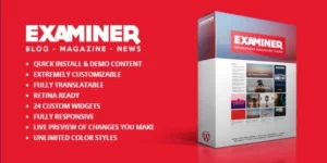 Examiner Magazine Theme 1.5.3破解版主题