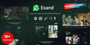 Exand Creative Agency WordPress Theme 1.0.0破解版主题