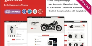 Excelfuel The Automobile Store Responsive WooCommerce Theme 1.0破解版主题
