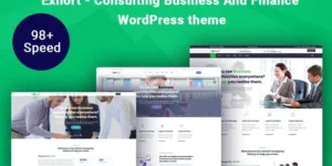 Exhort Consulting Business And Finance WordPress Theme 1.0.0破解版主题