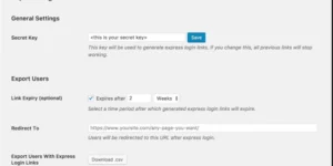 Express Login For WordPress 1.7.0破解版插件