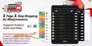 Express Shop for WooCommerce with Audio Video 9.5.2破解版插件