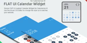 FLAT UI Calendar Widget for Calendarize it! 1.1.0.83423破解版插件