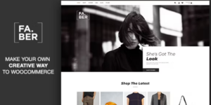 Faber Fashion Clothing Shop for Woocommerce 2.5.0破解版主题
