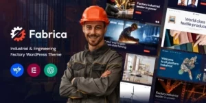 Fabrica Industrial Engineering Factory WordPress Theme 1.2.0破解版主题