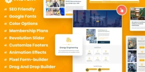 Factory Industrial Business WordPress Theme 1.0.0破解版主题