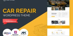 Fair Wind Car Repair Modern WordPress Elementor Theme WordPress Theme 1.0.0破解版主题