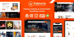 Faktorie Industry Factory WordPress Theme 1.5破解版主题