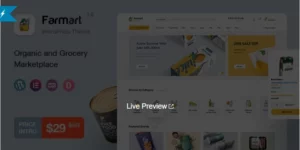 Farmart Organic Grocery Marketplace WordPress Theme 1.1.5破解版主题