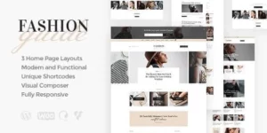 Fashion Guide | Online Magazine Lifestyle Blog WordPress Theme 1.2.2破解版主题