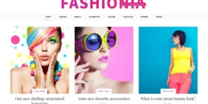 Fashionia Online Fashion Magazine Responsive WordPress Theme 1.0.0破解版主题