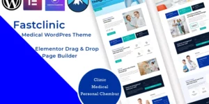 Fast Clinic Medical WordPress Elementor Theme WordPress Theme 1.0.0破解版主题