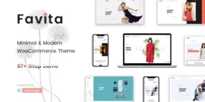 Favita Fashion WooCommerce WordPress Theme 1.0.1破解版主题