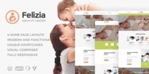 Felizia | Fertility Center Medical WordPress Theme 1.1.2破解版主题