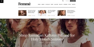 Femme Online Magazine Fashion Blog WP Theme 1.3.2破解版主题