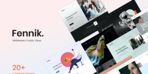 Fennik Multipurpose Creative Theme 1.1.1破解版主题