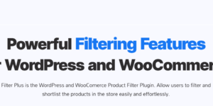 Filter Plus Pro WordPress Filter
