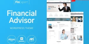 FinExpert Financial Advisory Company Responsive WordPress Theme 1.0.1破解版主题