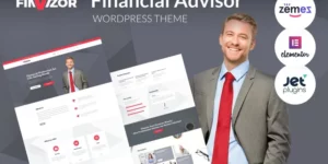 FinVizor WordPress Theme for Financial Advisor 1.0.1破解版主题
