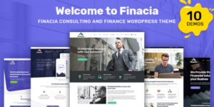 Finacia  – Finance Business WordPress Theme Nulled 1.1.1破解版主题