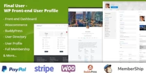 Final User WP Front-end User Profiles 1.2.3破解版插件