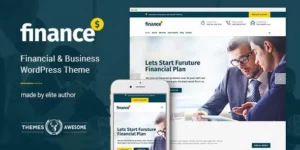 Finance Business Accounting WordPress Theme 1.5.8破解版主题