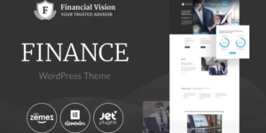 Financial Vision – Finance Multipurpose Classic Elementor WordPress Theme 1.0.1破解版主题