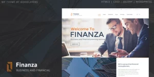Finanza Business Financial WordPress 1.3.4破解版主题