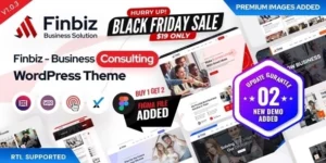 Finbiz Consulting Business WordPress Theme 1.7.0破解版主题