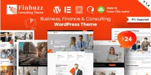 Finbuzz Corporate Business WordPress Theme 1.10.0破解版主题