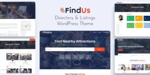 Findus Directory Listing WordPress Theme 4.43破解版主题