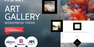 Fine Art Art Gallery WordPress Theme 1.0.0破解版主题