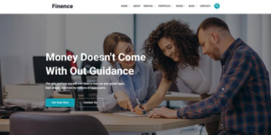 Finence Financial Commercial WordPress Theme 1.0.1破解版主题