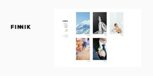 Finnik Minimal WordPress Theme for Photographers 2.1.0破解版主题