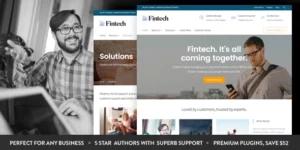 Fintech Startup WordPress Theme 1.4.3破解版主题