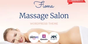 Fiona Beauty Spa Massage Salon Responsive WordPress Theme 1.0.1破解版主题