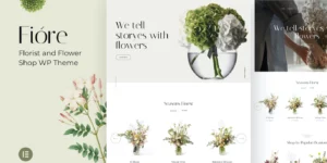 Fiore Flower Shop and Florist 3.1破解版主题