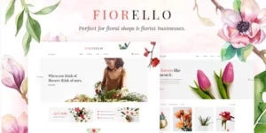 Fiorello Florist and Flower Shop Theme 1.5破解版主题