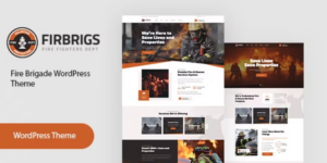 Firbrigs Fire Department WordPress Theme 1.9破解版主题