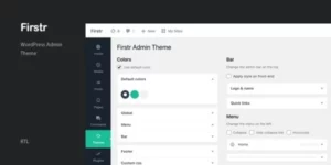 Firstr WordPress Admin Theme 4.0破解版插件