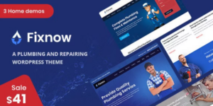 Fixnow A Perfect Plumbing WordPress Theme 1.6破解版主题