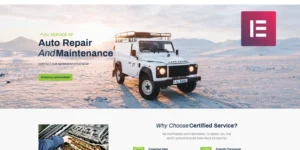 Fixort Car Repair Service WordPress Elementor Theme WordPress Theme 1.0.0破解版主题