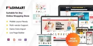 FlashMart Multipurpose Elementor WooCommerce WordPress Theme 2.0.15破解版主题